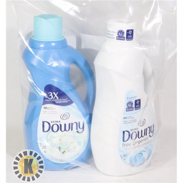 TWO BOTTLES OF DOWNY