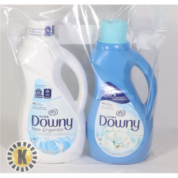 TWO BOTTLES OF DOWNY