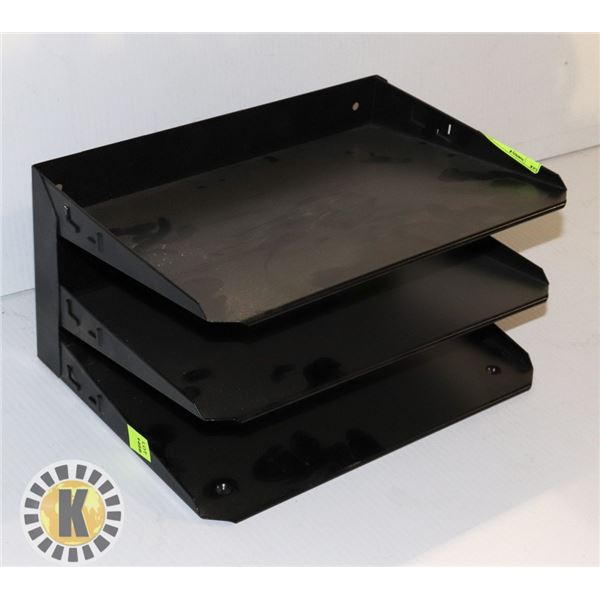 3 TIER STEELMASTER STANDARD HORIZONTAL ORGANIZER