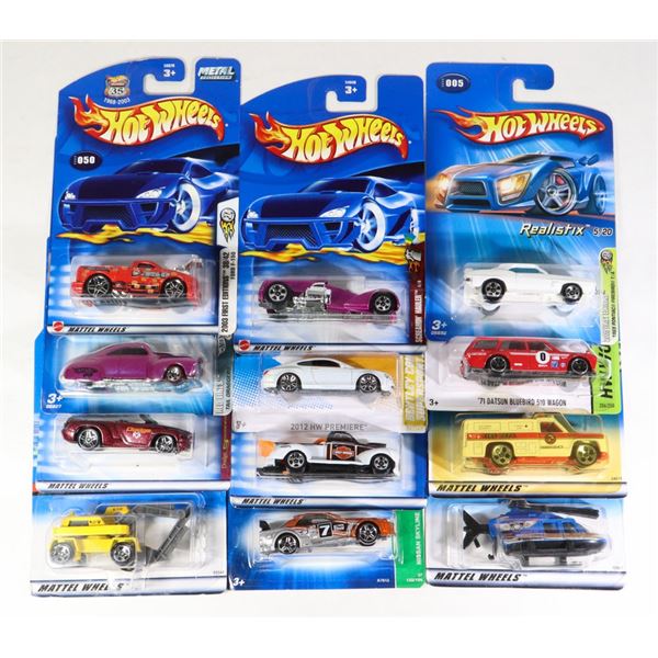 HOT WHEELS ASSORTED BAG OF 12