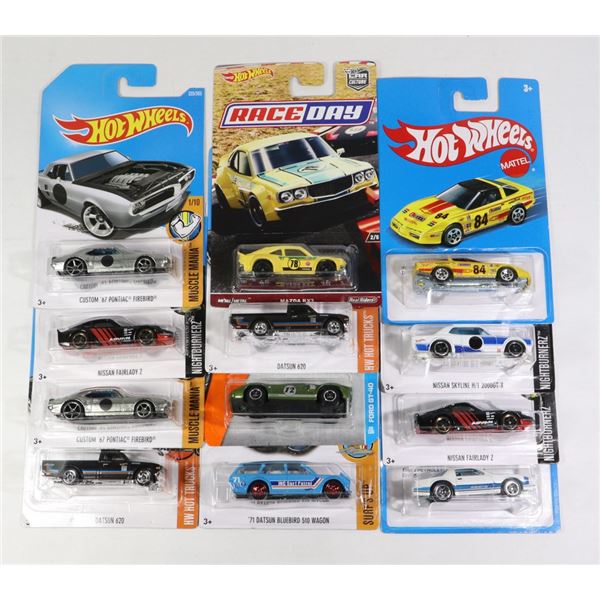 HOT WHEELS ASSORTED BAG OF 12