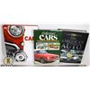 Image 1 : THREE HARDCOVER BOOKS ABOUT CARS
