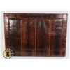 Image 1 : VINTAGE SNAKESKIN CLUTCH PURSE
