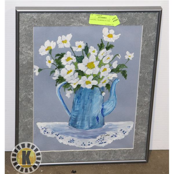 PAINTING- FLOWERS IN VASE