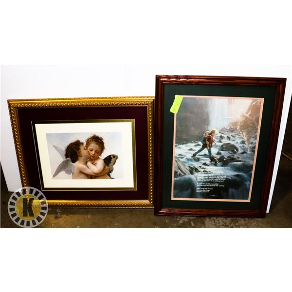 LOT OF 2 FRAMED PICTURES