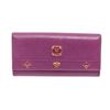 Image 1 : MCM Purple Leather Long Flap Wallet