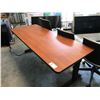 Image 2 : AMBERWOOD 6' X 2.5' ELECTRIC SIT/STAND PROGRAMMERS TABLE, HEIGHT ADJUSTMENT FROM 71CM TO 118CM