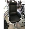 Image 1 : BLACK TUFTED WING ARM HI-BACK EXECUTIVE CHAIR