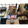 Image 2 : LOT OF WOODEN DECOR ITEMS INCLUDING MUGS AND CLOCKS