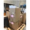 Image 1 : PALLET OF MISC. OFFICE SUPPLIES INCLUDING ORGANIZERS, BINDERS AND MORE