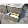 Image 2 : GREY 2 DRAWER LATERAL FILE CABINET