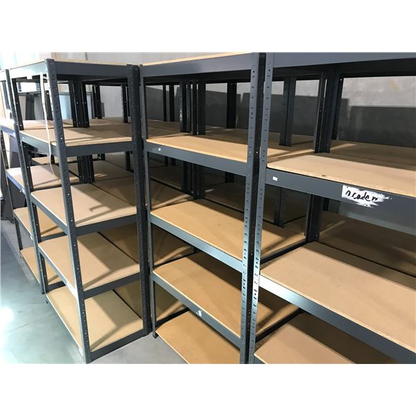 GREY 6'H LIGHT DUTY STORAGE RACK