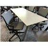 Image 2 : WHITE 6' X 2.5' CONFERENCE TABLE