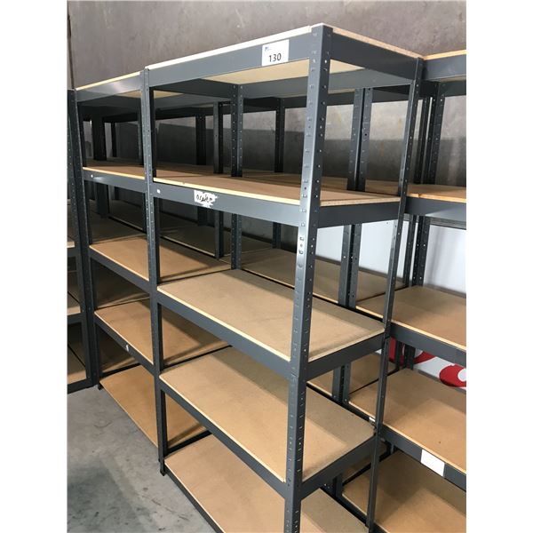 GREY 6' LIGHT DUTY STORAGE RACK