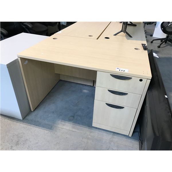 MAPLE 4' COMPUTER TABLE