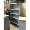 Image 1 : GREY 6' METAL BOOKCASE