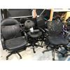 Image 1 : 6 MISC. OFFICE CHAIRS