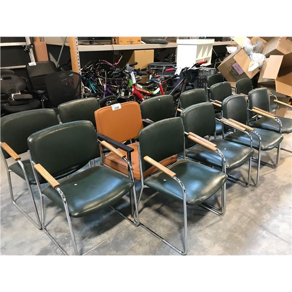 13 LUNCHROOM CHAIRS