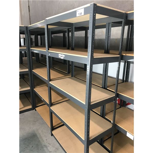 GREY 6' LIGHT DUTY STORAGE RACK