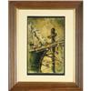 Image 1 : Landscape, oil on illustration board, #1870015