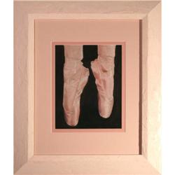 "Ballerina en Pointe" Pastel by R. Brown #1870156