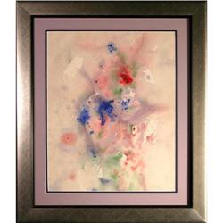 "Abstract" Original Watercolor by Harold Cohn #1870158