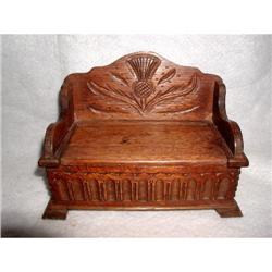 Thistle Bench Box Scotland C.1900 #1870236