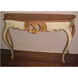 ITALIAN CONSOLE HALL TABLE FOYER STAND  #1870348