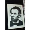 Image 1 : Mezzotint Print Abe Lincoln #12 of 100 #1870375