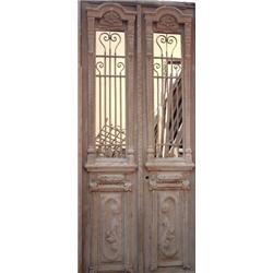 French Colonial Double Entrance Doors #1870405