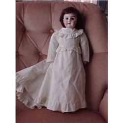 20 Kestner kid body and lovely bisque head doll#1870706