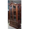 Image 1 : VICTORIAN ANTIQUE CURIO DINING CHINA CABINET  #1870855