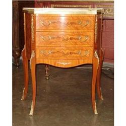 Louis XV Style 3 Drawer Chest #1870890