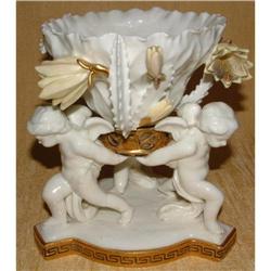 SUPERB MOORE PORCELAIN CENTERPIECE 19th Ct. #1873018