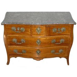 French Louis XV Fruitwood Commode #1873141