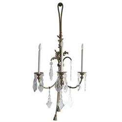 56" Tassle Motif 3-Light Bronze Sconce #1873143