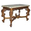 Image 1 : Antique Marble Top Georgian Hall Bench #1873152