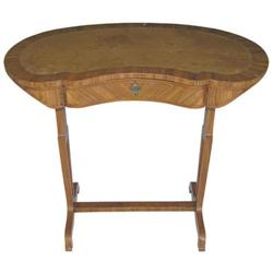 Antique Kidney Shaped Ladies Writing Table #1873161