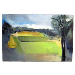 c1990 YETTY Impressionist Landscape Oil #1873295