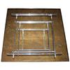 Image 1 : Mid-Century Modern Aluminum Cocktail Table #1873343
