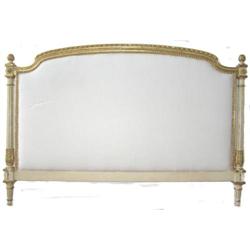 French Louis XV Antique Repro Queen Size Bed #1873373