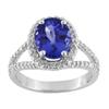 Image 1 : Tanzanite Diamond Ring #1873431