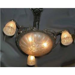 Sousman Art Deco Chandelier #1873460