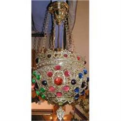 American Victorian Jeweled Chandelier #1873461