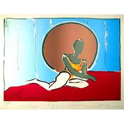 Peter Max, Dancer Resting, Lithograph #1873489