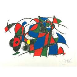 Joan Miro, Signed Lithograph 1975 #1873492