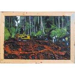 Seth Dembar Bulldozing Construction, Painting #1873506