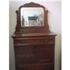 Image 1 : Antique Gentleman's Chest with Top Hat Cabinet #1873614
