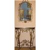 Image 1 : OUTSTANDING WROUGHT IRON MIRROR AND TABLE WITH #1873643