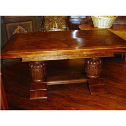 French dining table with 2 leaves #1873683